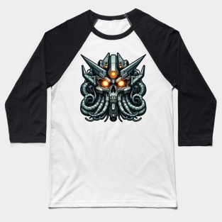 Biomech Cthulhu Overlord S01 D52 Baseball T-Shirt